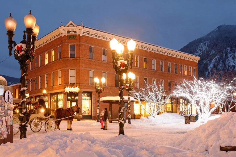 Independence Square Unit 313, Downtown Hotel Room In Aspen With Rooftop Hot Tub Exterior foto